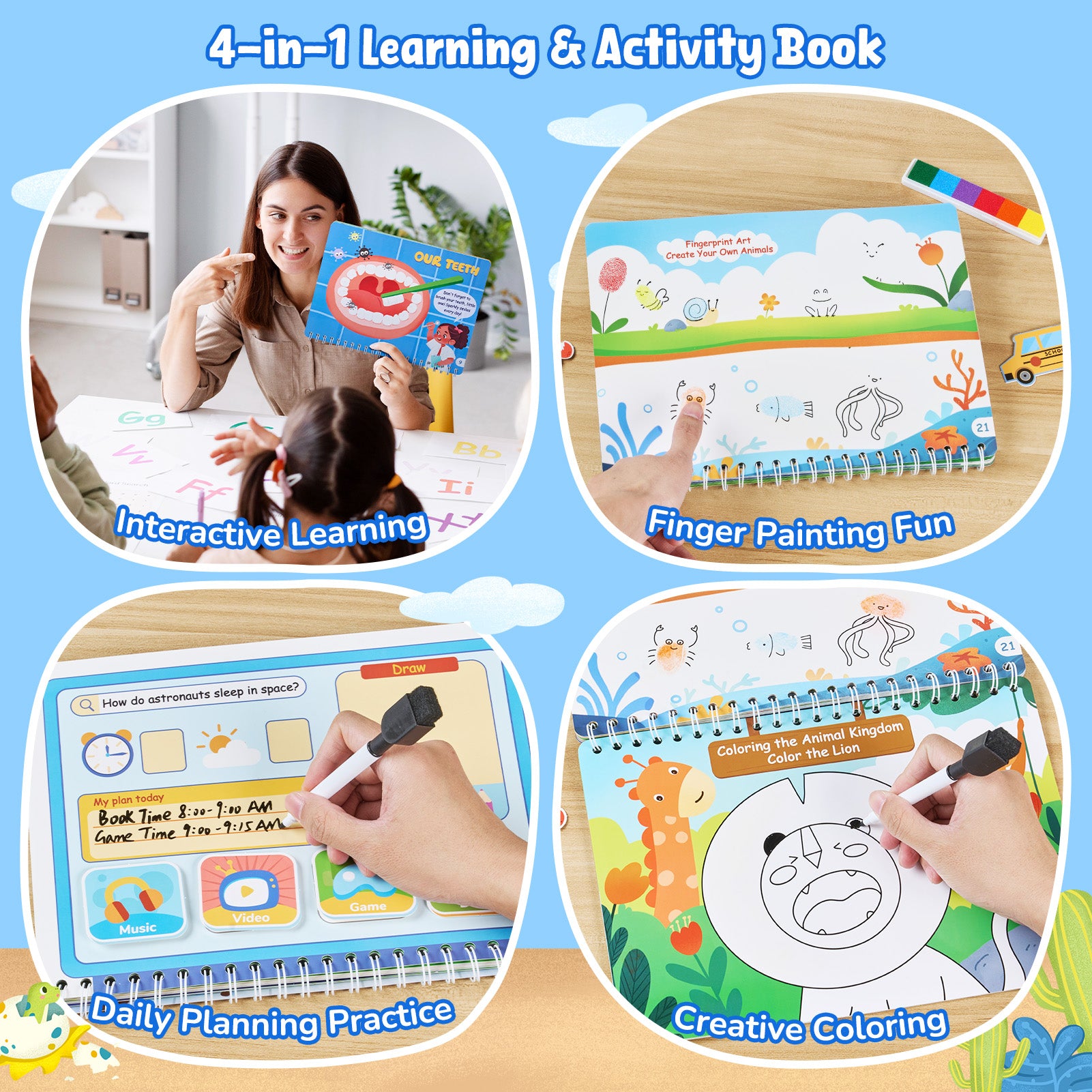 JOYCAT STEAM BUSY BOOK SERIES