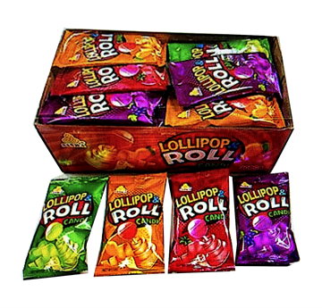 Sanwa Lollipop & Roll Candy 15gm x 30pkt