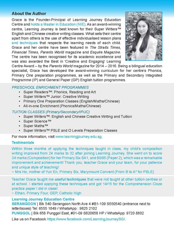Primary 4 Conquer COMPREHENSION CLOZE TECHNIQUES Book 4-4th Edition
