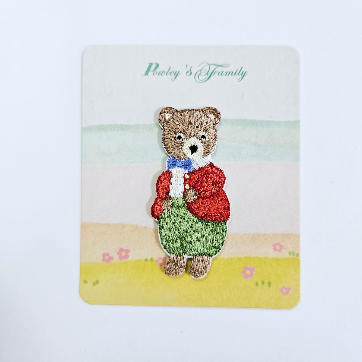 FABRIC PATCH-ON MULTI-PURPOSE EMBROIDERY STICKERS 25010022