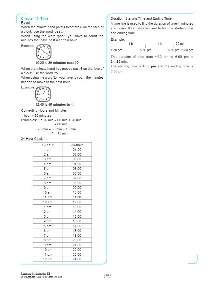 Learning Mathematics For Primary Levels 3B