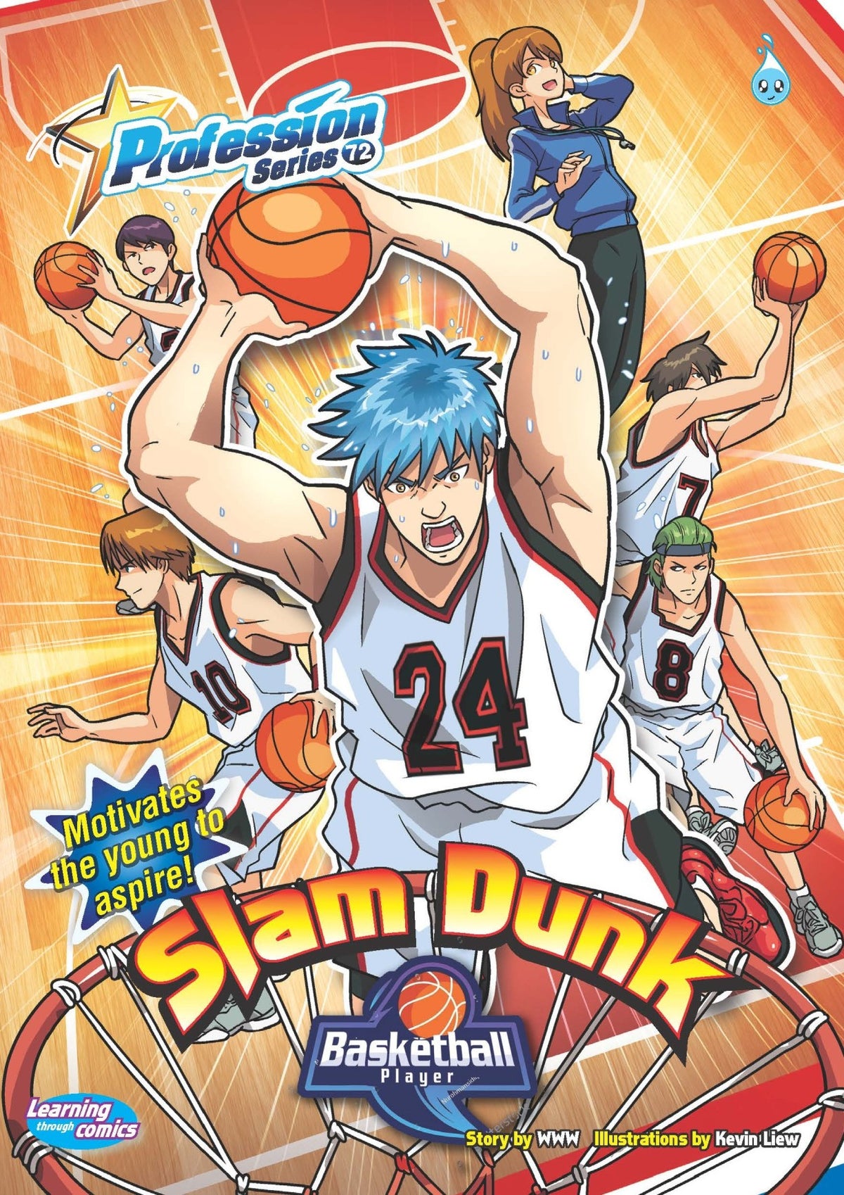Profession Series #72 - Slam Dunk Basketball Player