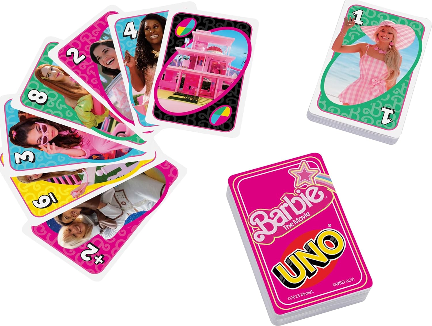 MATTEL UNO BARBIE THE MOVIE CARD GAME