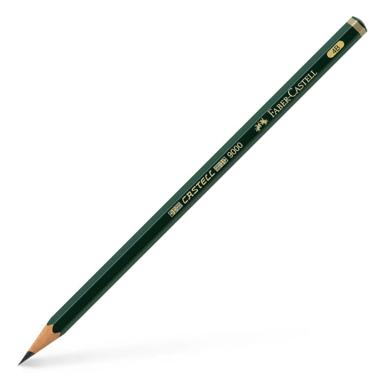 Faber-Castell Castell 9000 Graphite Pencil 4B-11714B