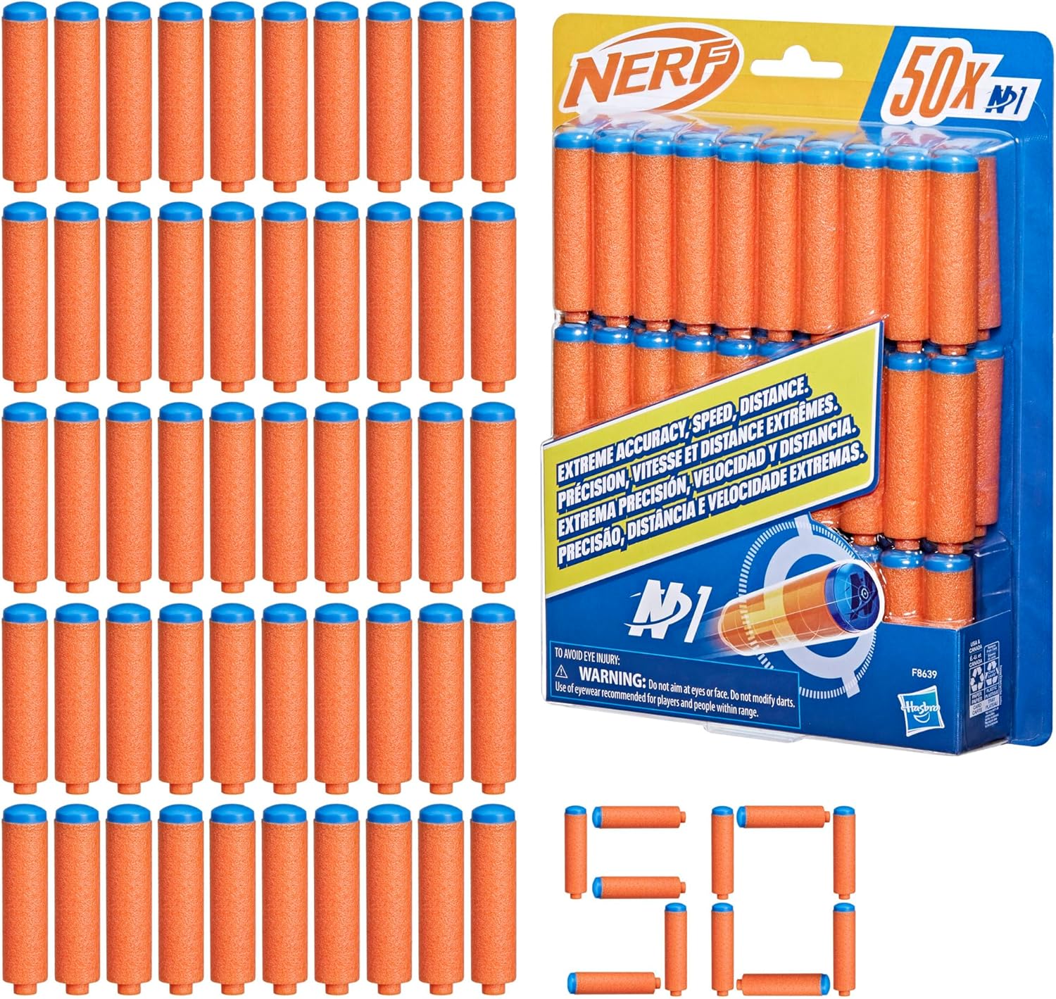 HASBRO NERF N SERIES N1 50 DARTS