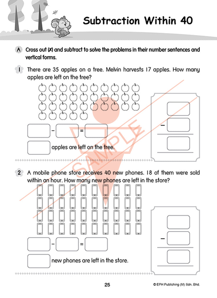 My First Problem Sums - Subtraction