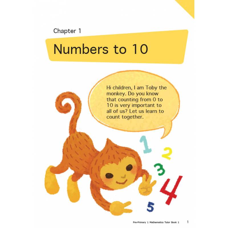 Pre-Primary 1 Mathematics Tutor Book 1