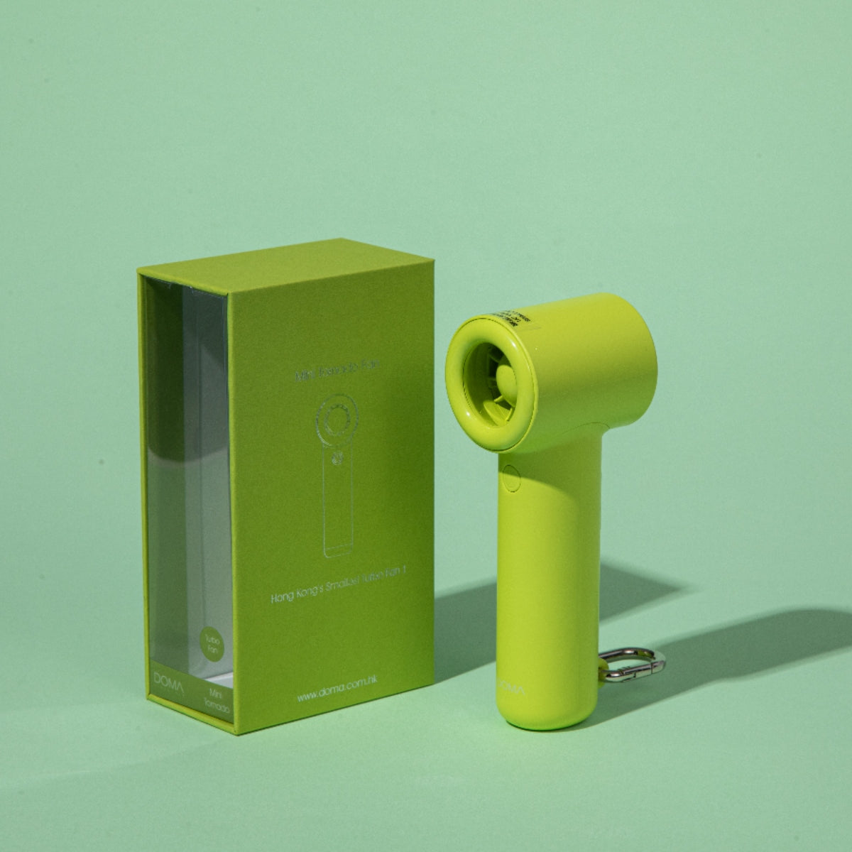 Portable Mini Fan 4 speed (Green)