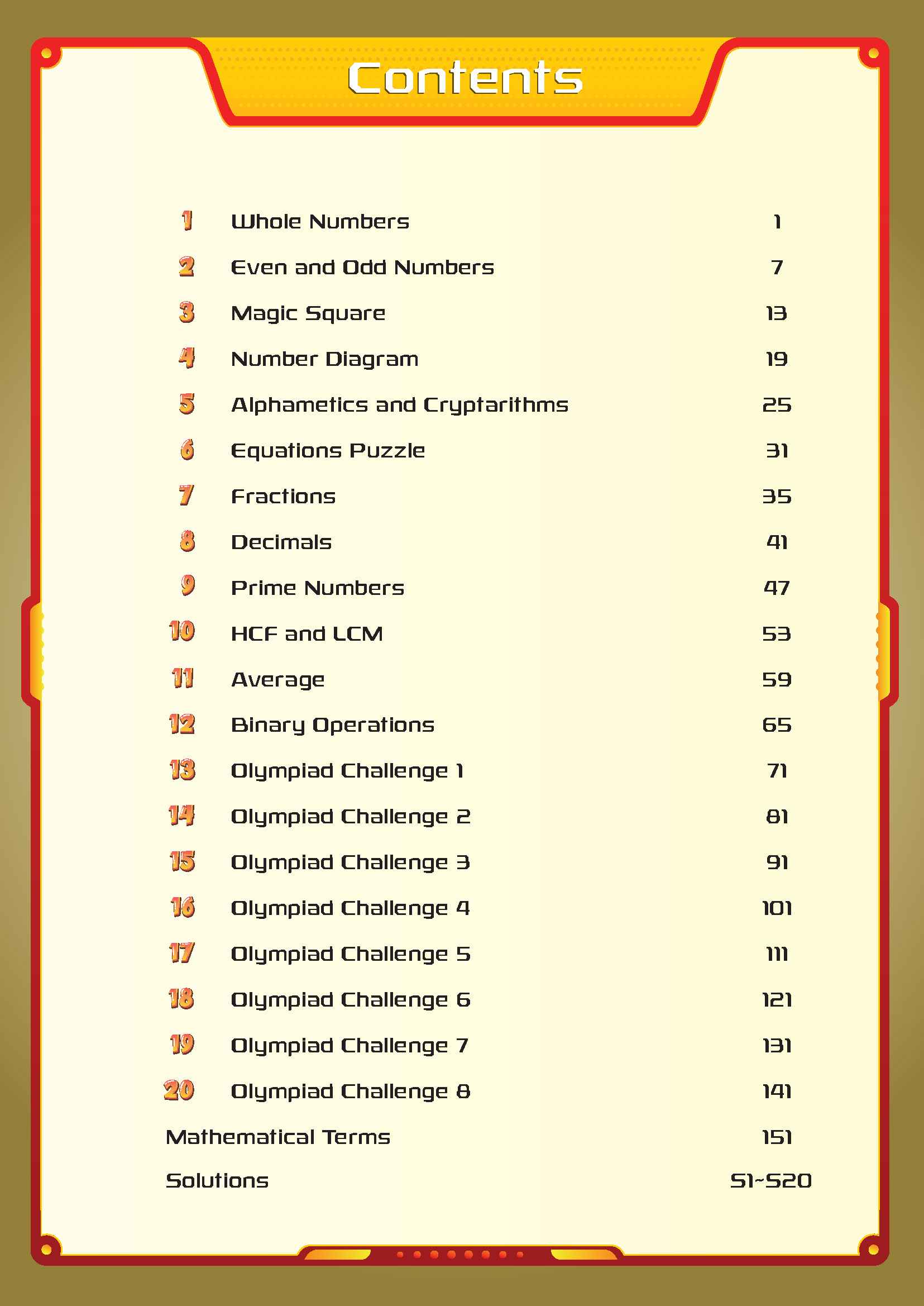 Primary 5 Super IQ Maths NUMBERS Level 5 Advanced (10-11 years)