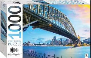 HINKLER MINDBOGGLERS 1000 PIECE JIGSAW PUZZLE: SYDNEY SKYLINE, AUSTRALIA