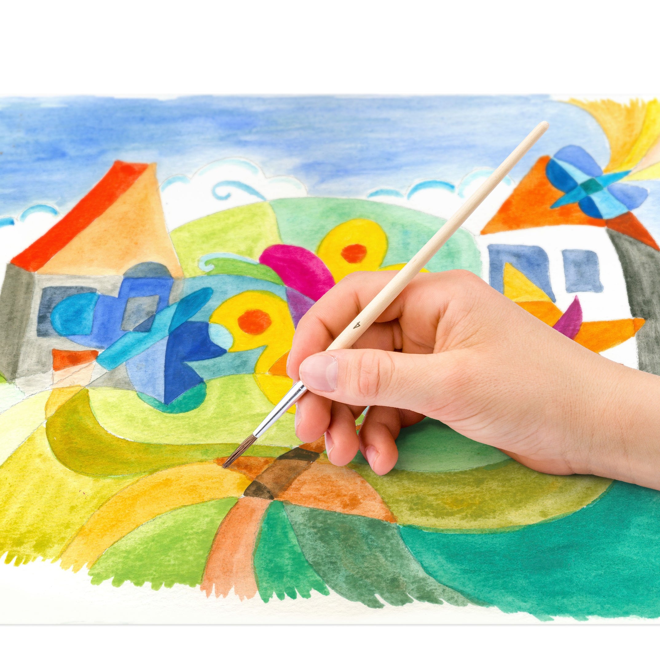 STAEDTLER NORIS CLUB WATER COLOUR CAKE 12 COLOURS