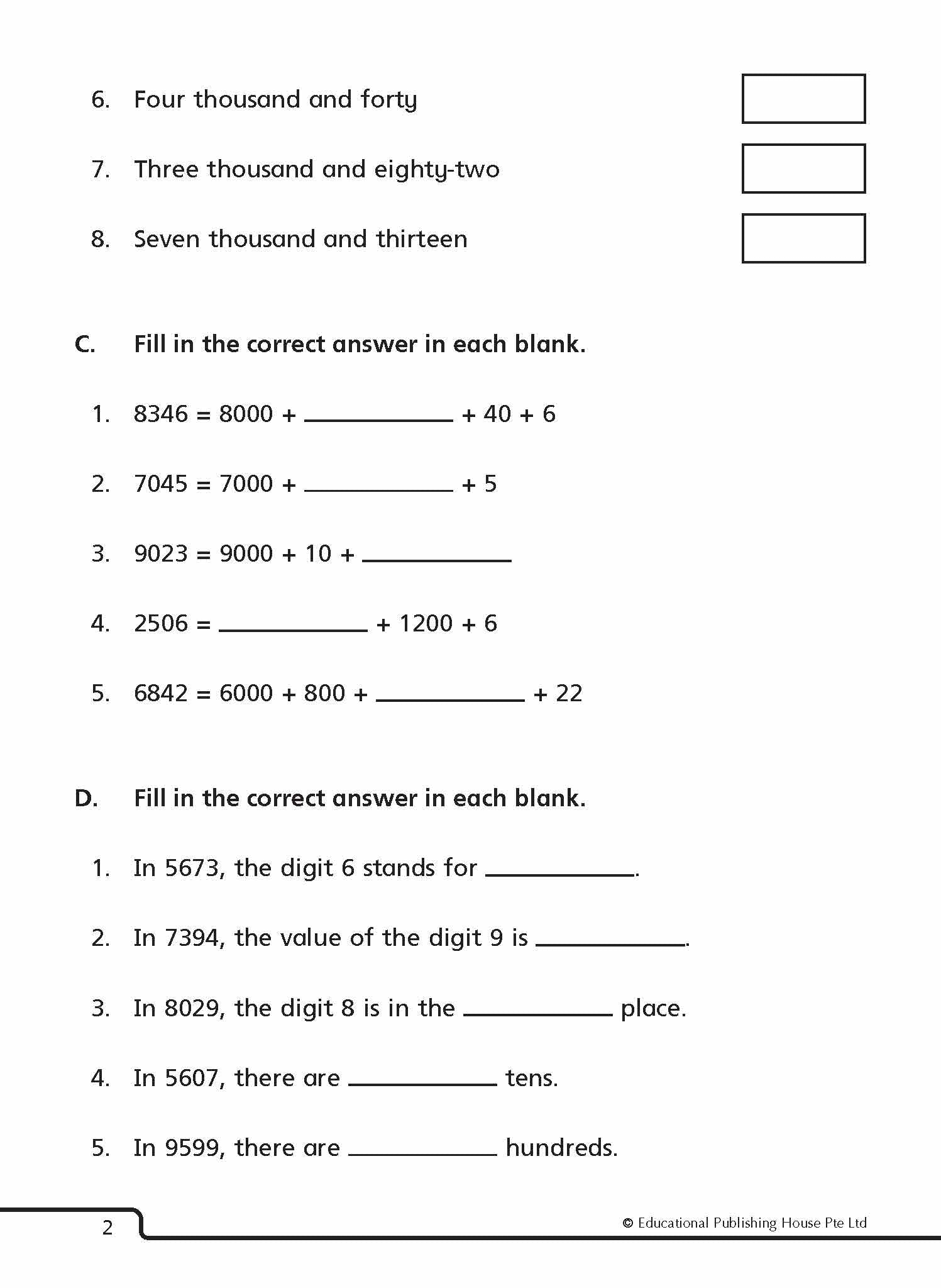 Primary 3 Andrew Er’s Maths Companion (4th Edition)