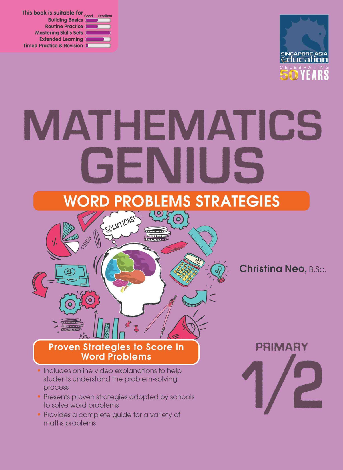 Mathematics Genius Word Problems Strategies Primary 1/2