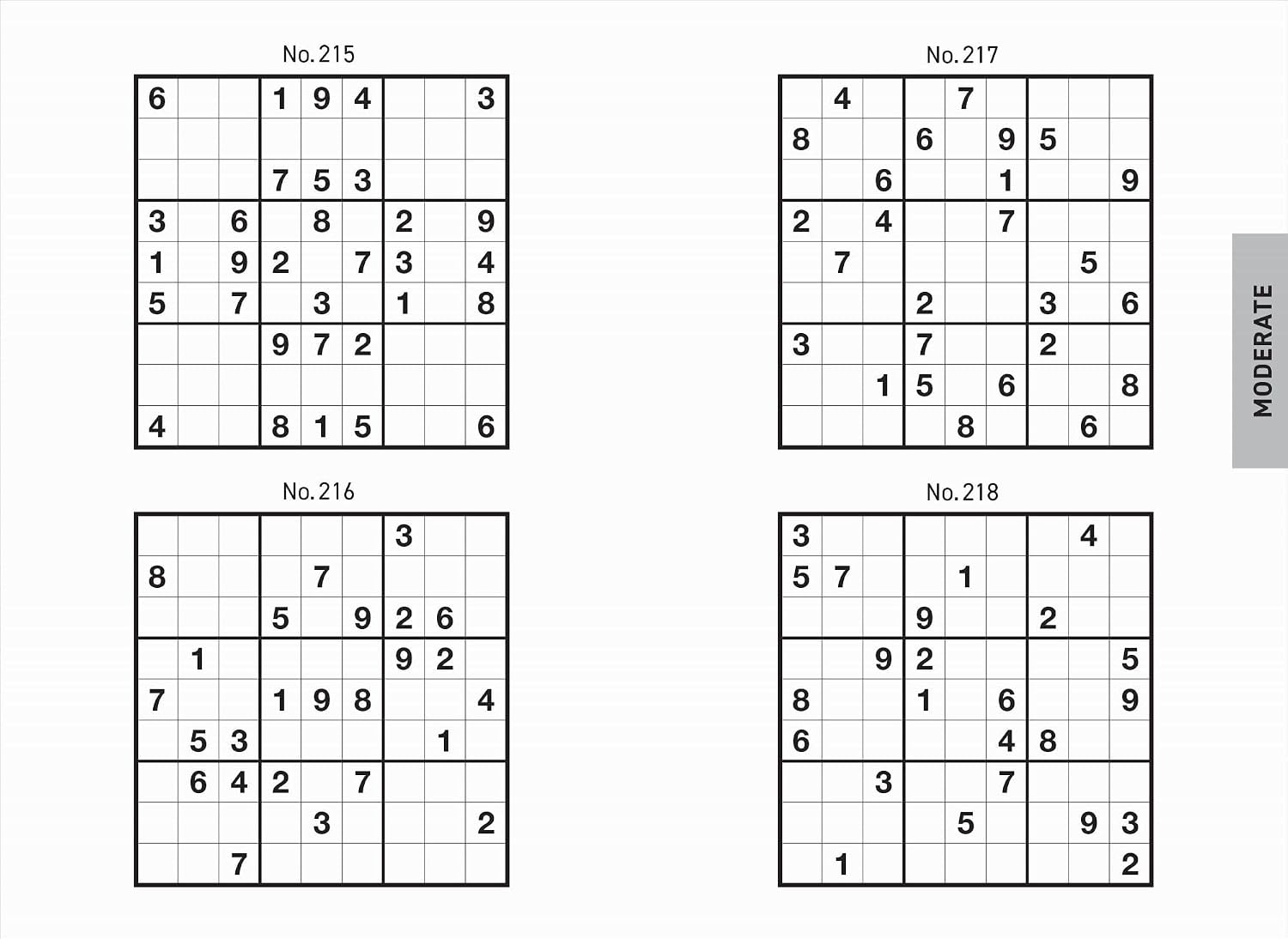 500 Puzzles Book - Sudoku