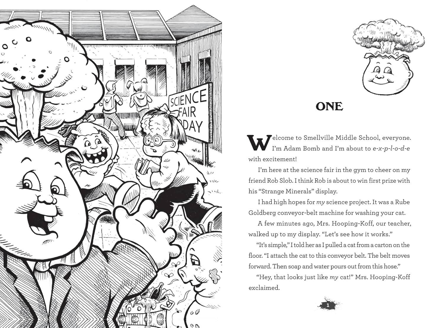 Welcome to Smellville (Garbage Pail Kids Book 1)