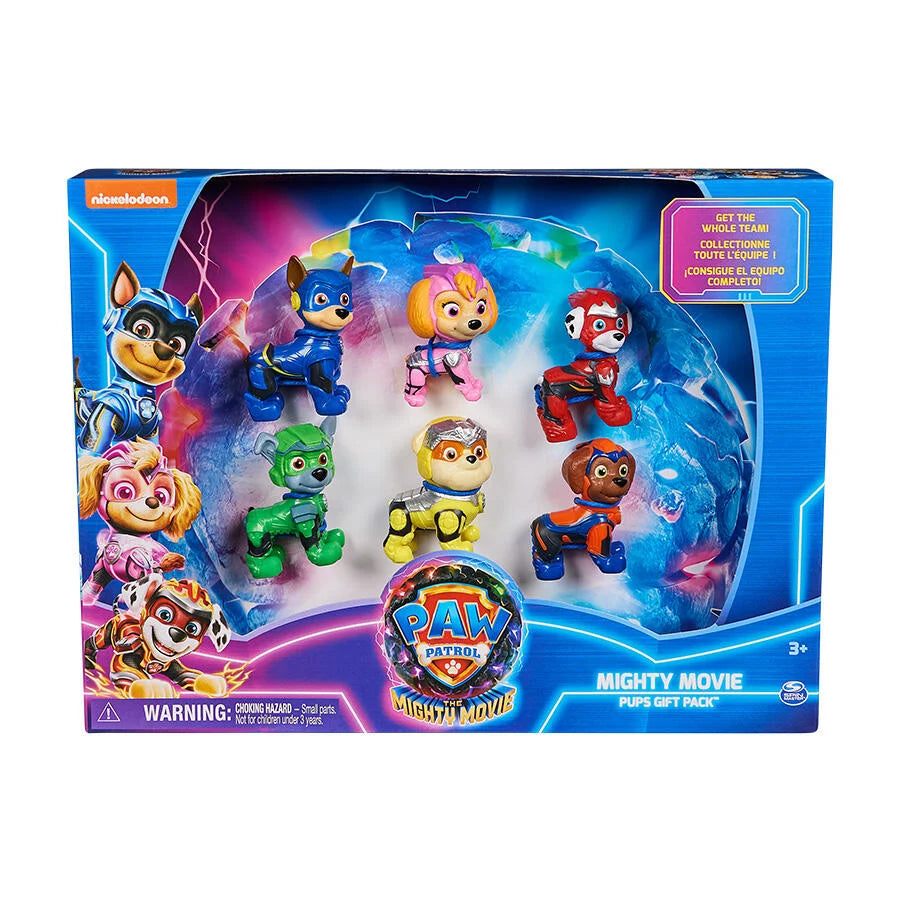 SPIN MASTER PAW PATROL THE MIGHTY MOVIE PUPS GIFT PACK