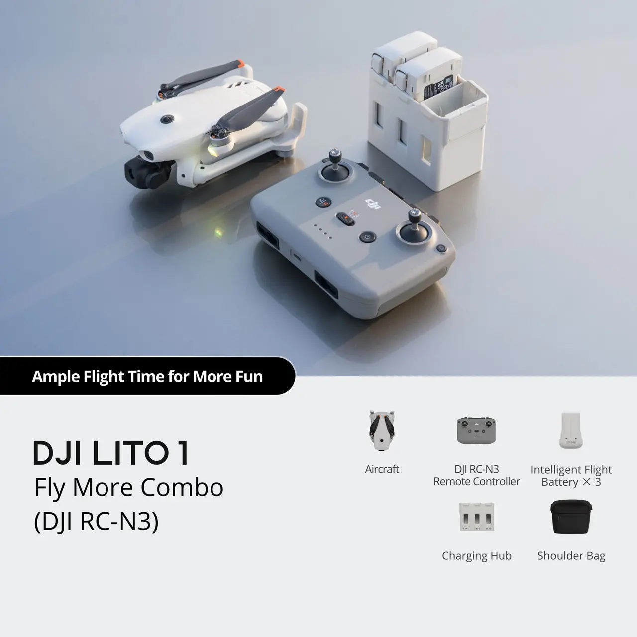 DJI Lito 1 Fly More Combo (DJI RC-N3)