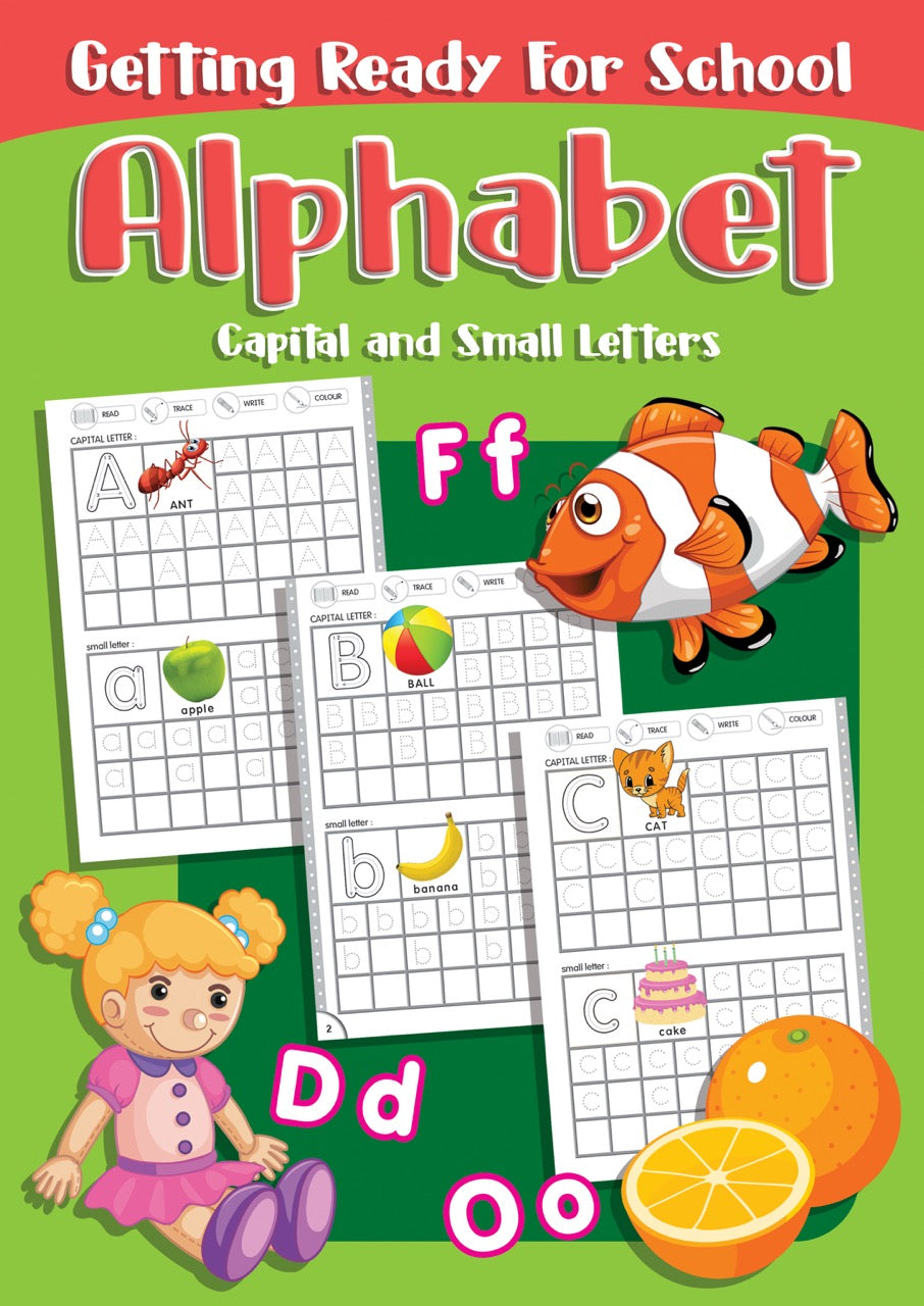 Getting ready For School: Alphabet Capital And Small letters – Popular ...