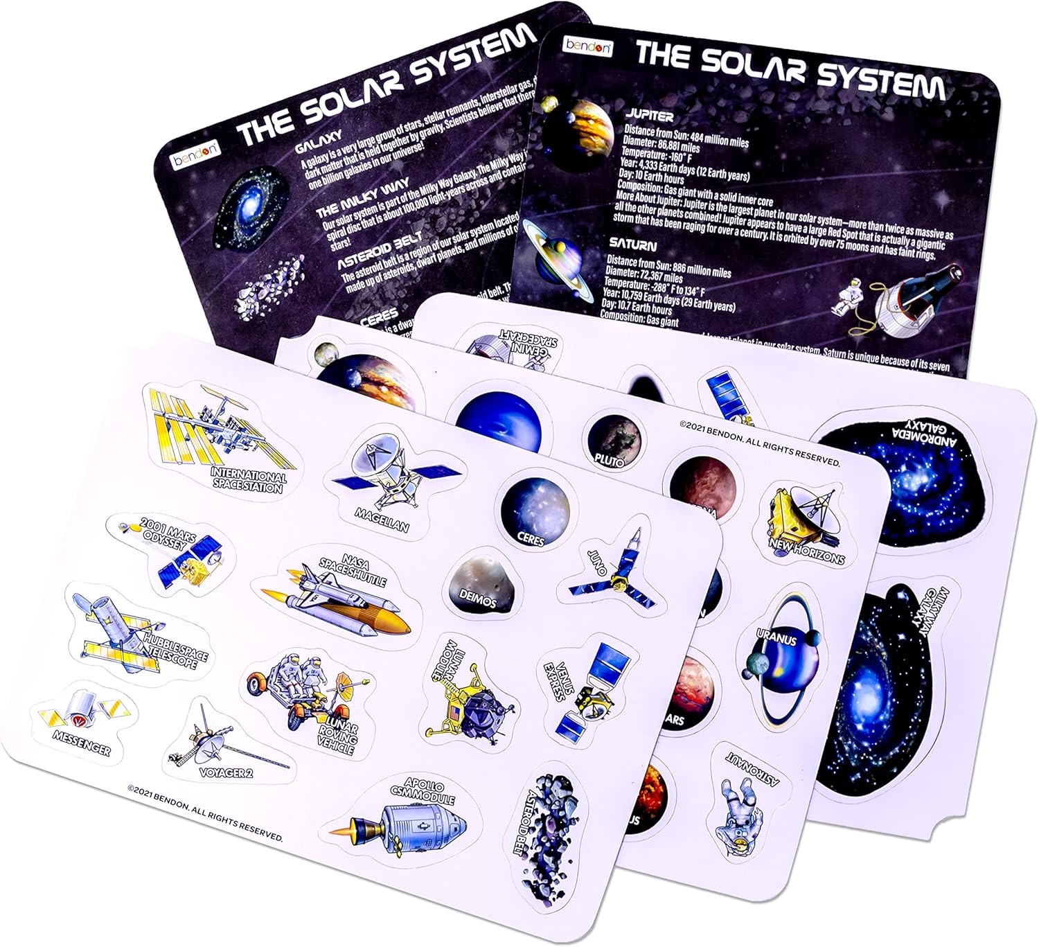 BENDON SOLAR SYSTEM SPACE MAGNET