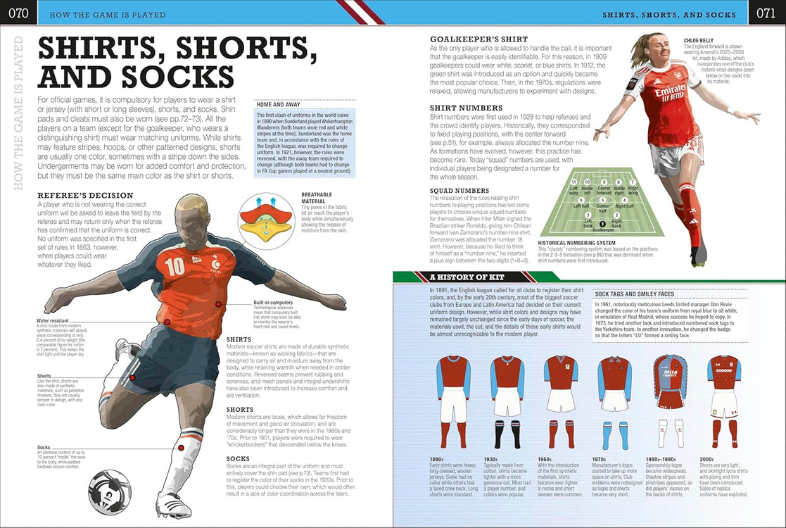 The Soccer Book (7th Edition) Paperback