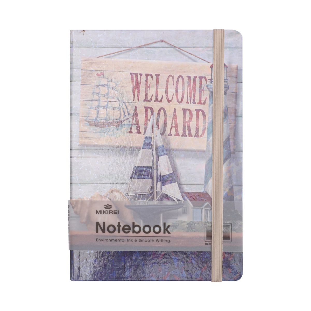 A5 HARD COVER NOTEBOOK SAIL BG16173A5-1-4