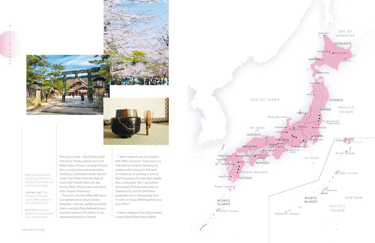 Lonely Planet Love Japan: Get to the Heart of Japanese Culture, Customs & Traditions | 70 Topics to Explore & 25 Interviews | Stunning Photos, Maps & How To Guides (Hardcover)