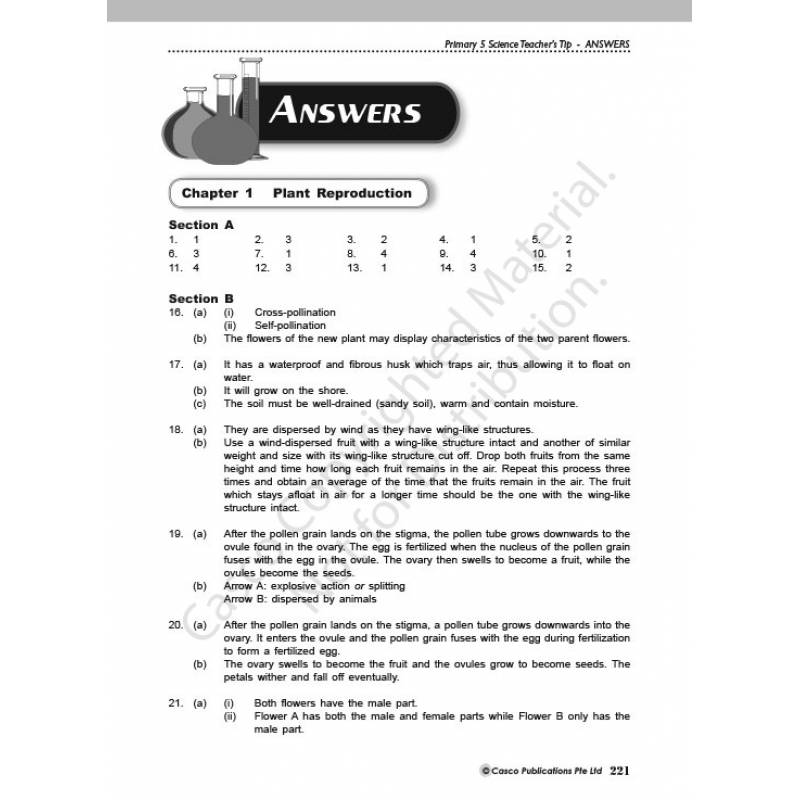 Science Teacher's Tips Book Upper Block Primary 5 & 6 - Book 1