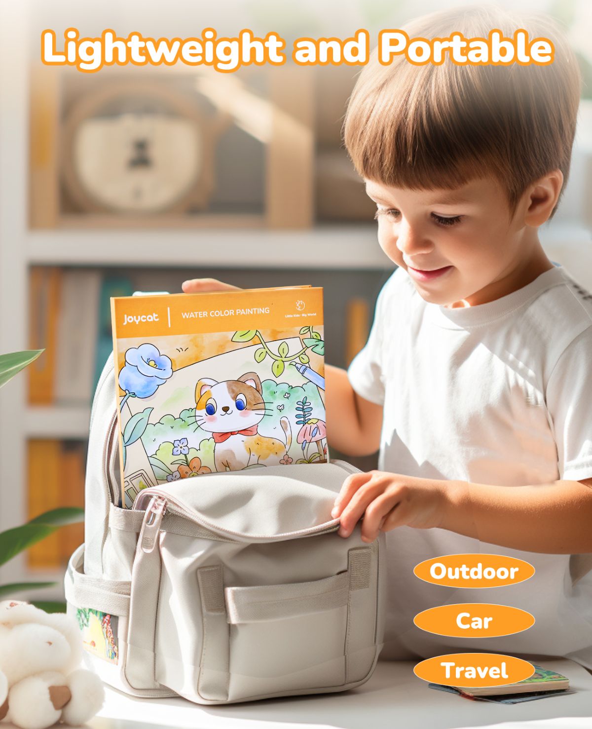 JOYCAT WATER COLOUR PAINTING CAT