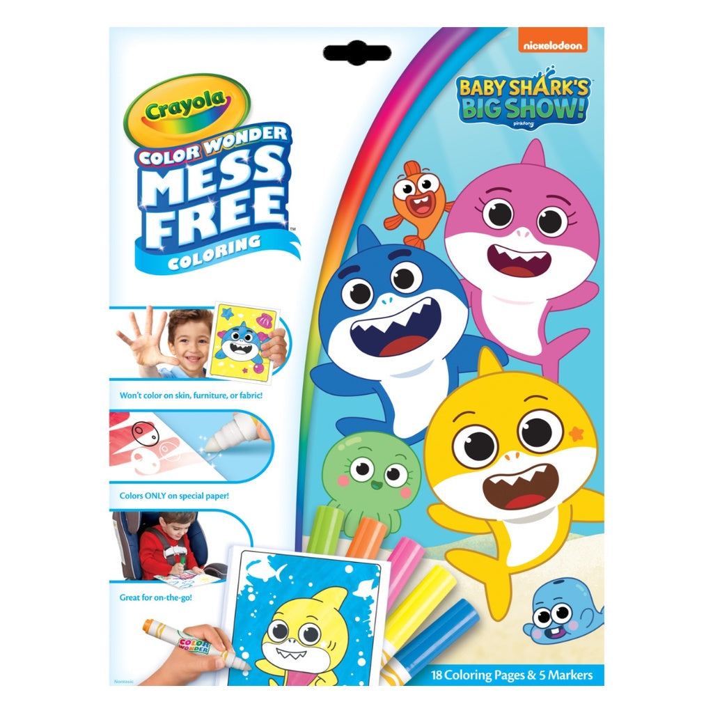 Crayola Color Wonder Baby Shark Set 757103