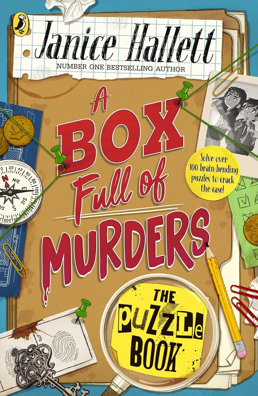 A Box Full of Murders: The Puzzle Book: The Perfect Gift For Budding Detectives, From The Bestselling Author (Paperback)