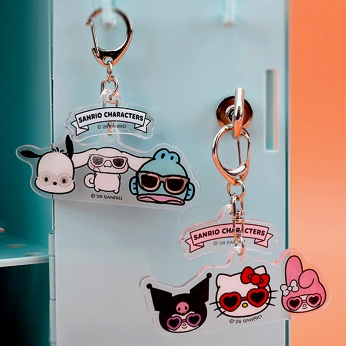 Sanrio Lenticular Acrylic Key Ring