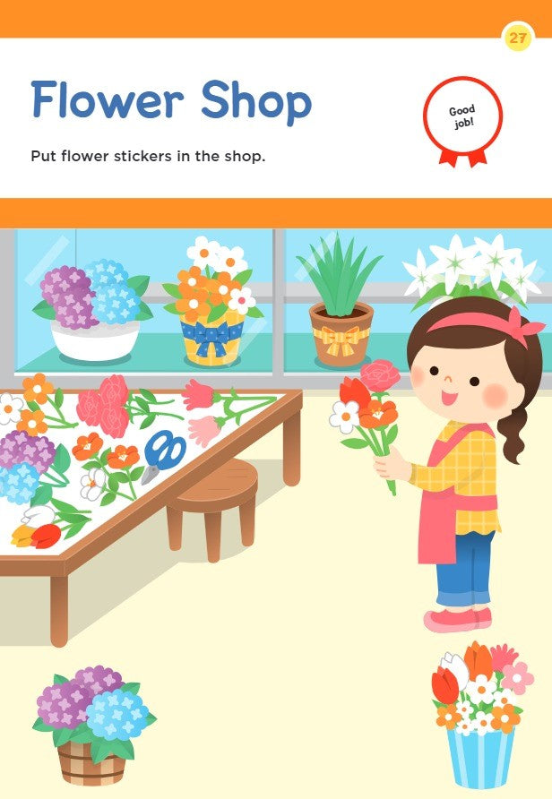Playsmart My First Sticker Activity Book 2+