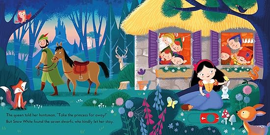 Snow White: A Push, Pull, Slide Book (Campbell First Stories) – Board Book