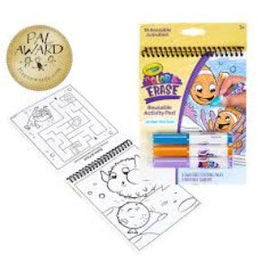 CRAYOLA COL&ERASE ACT.PAD-SEA 811489