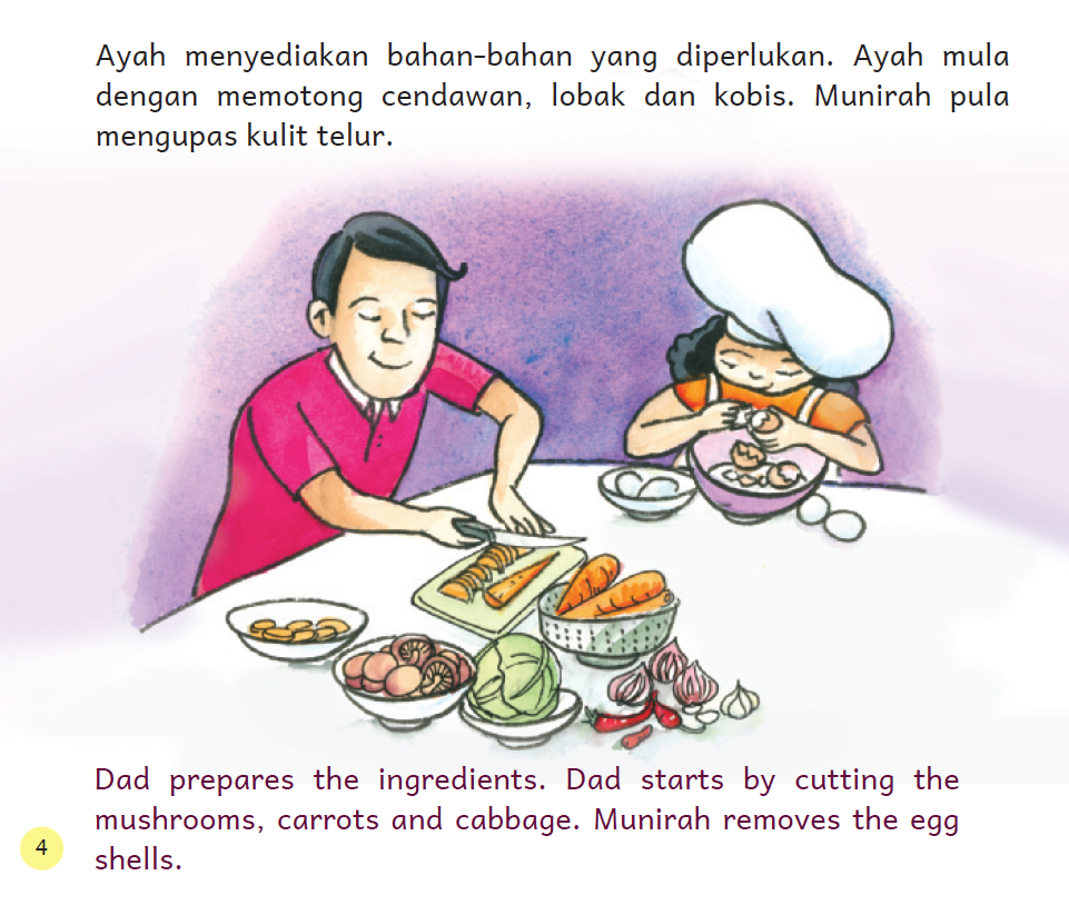 Chef Cilik (Malay/English)