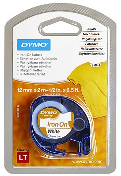 Dymo Letralog Iron-On Tape 18769