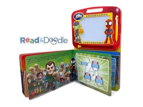 Marvel Spidey And His Amazing Friends Read & Doodle