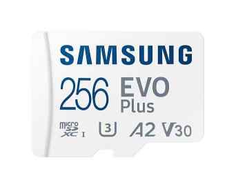 Samsung EVO Plus microSDXC™ UHS-I Card 256GB 2024