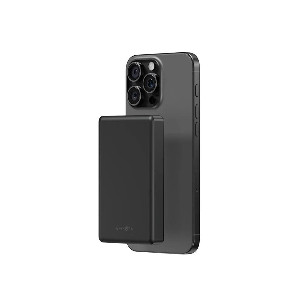 Energea Alupac 10K Ultra-Light Aluminium Magsafe Power Bank (Gunmetal)