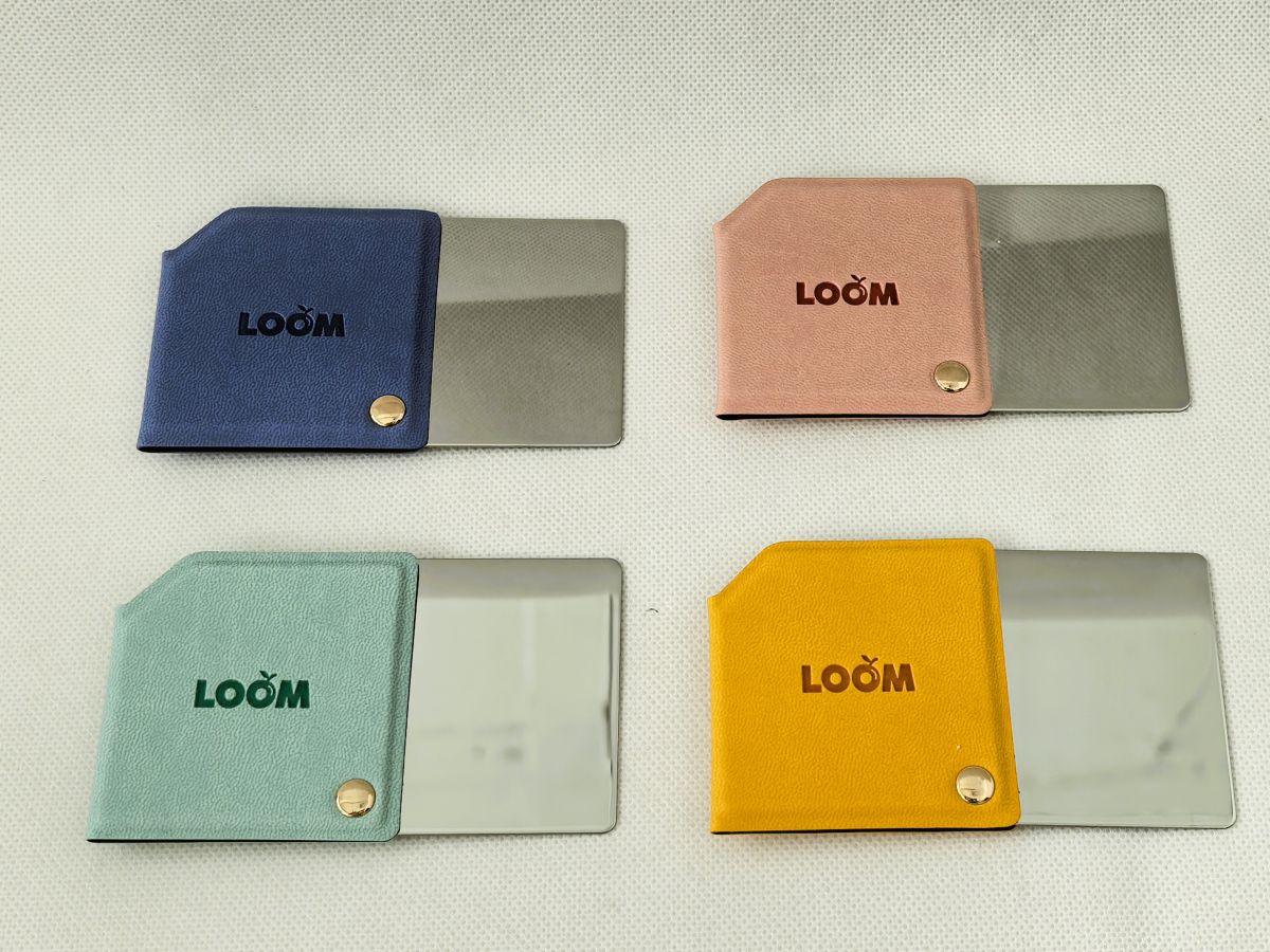 Loom Pu Cover Mirror Square Hl017