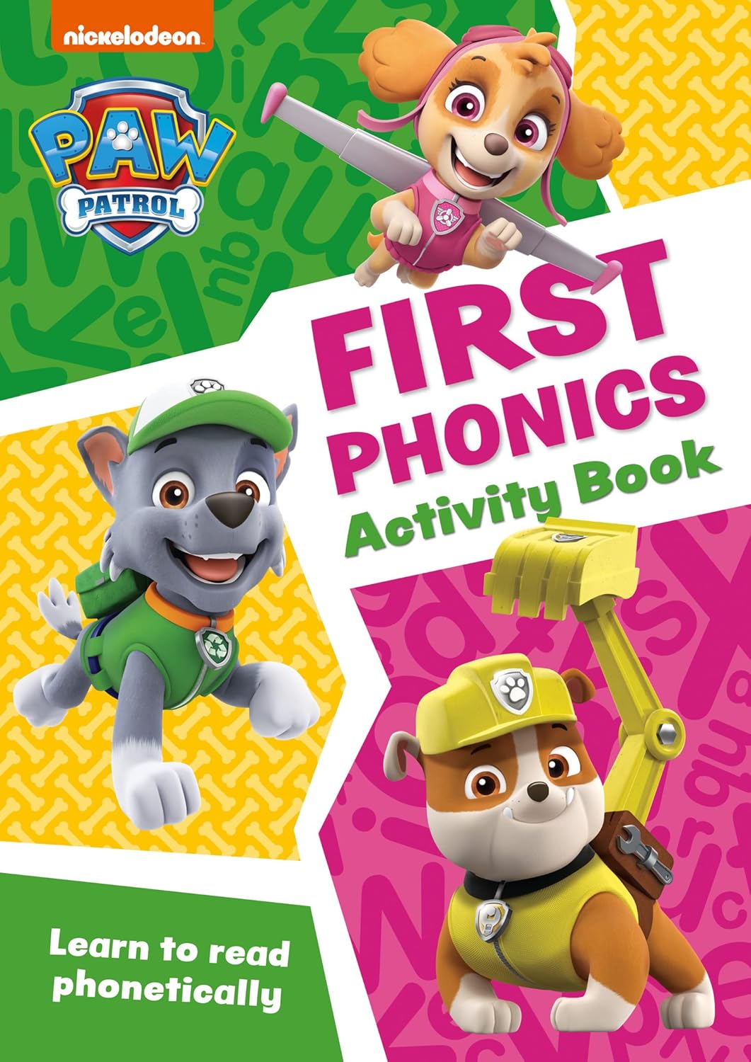 Paw Patrol First Phonics Activity Book (Paperback)