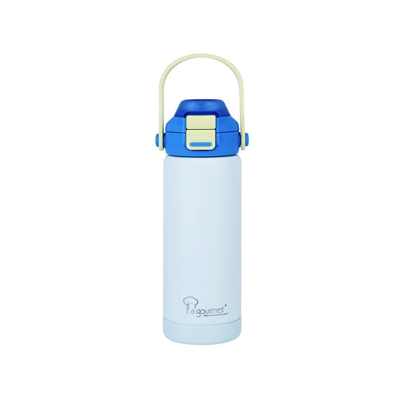 La Gourmet LGSE419965 Super Wide 530ml Thermal Bottle - Light Blue