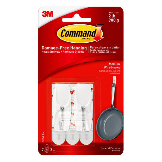 Command™ 17065-es Medium Wire Hooks