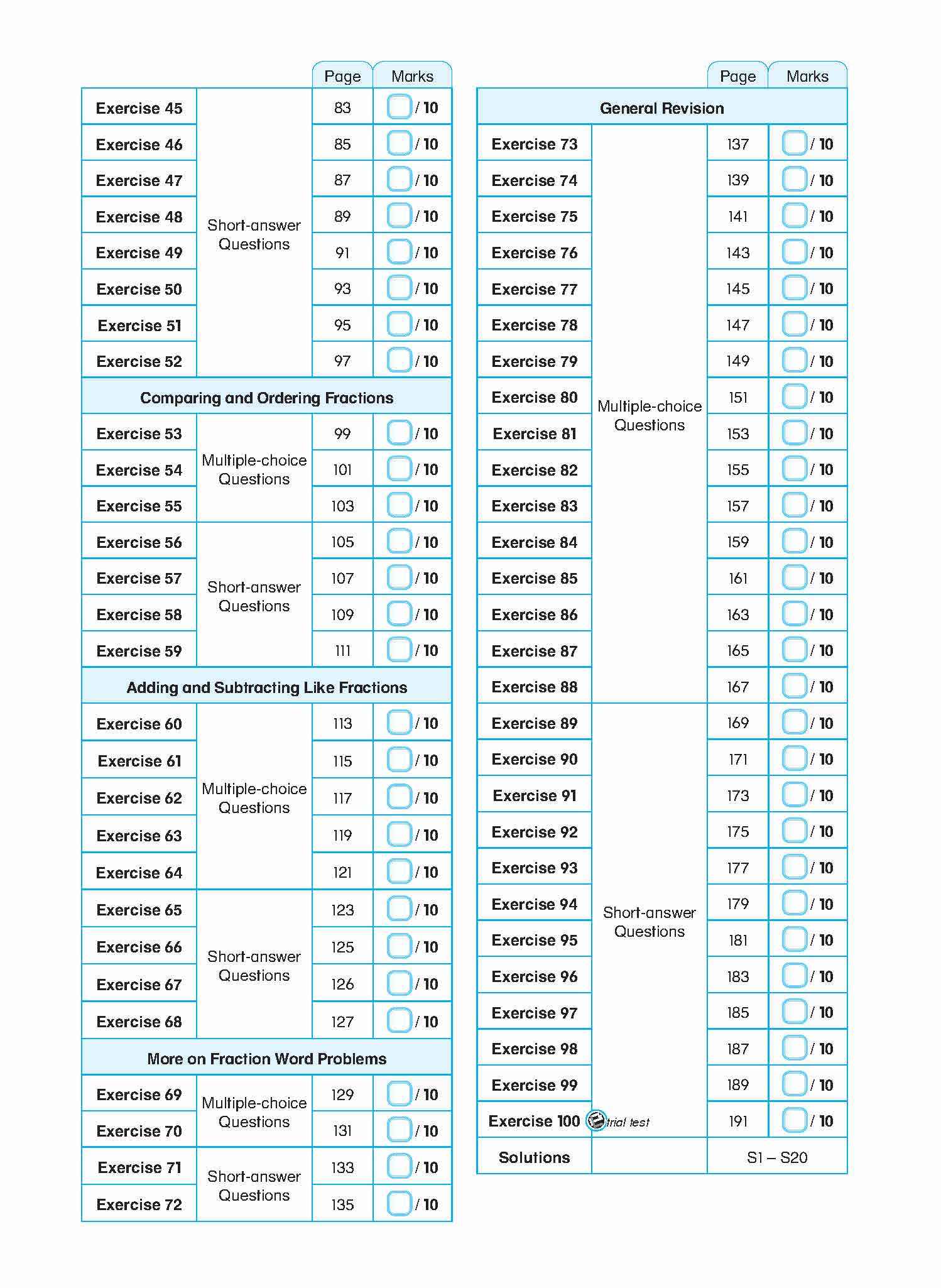 Primary 2 Conquer Mathematics The 4 Operations • Fractions Workbook 2 - 3rd Edition