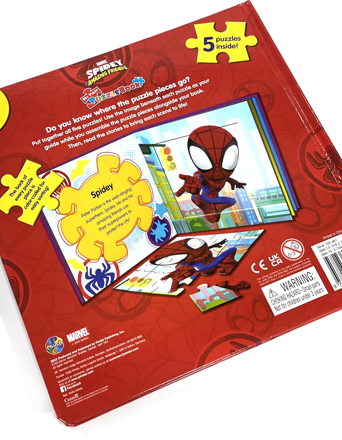 Marvel Spidey & Friends: My First Puzzle Book