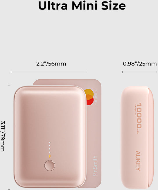 AUKEY Spark Mini 10000mAh (PB-Y55) - Pink