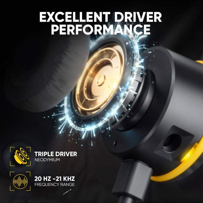 Armaggeddon Wasp 7 Pro 3D Type-C Gaming Earphones