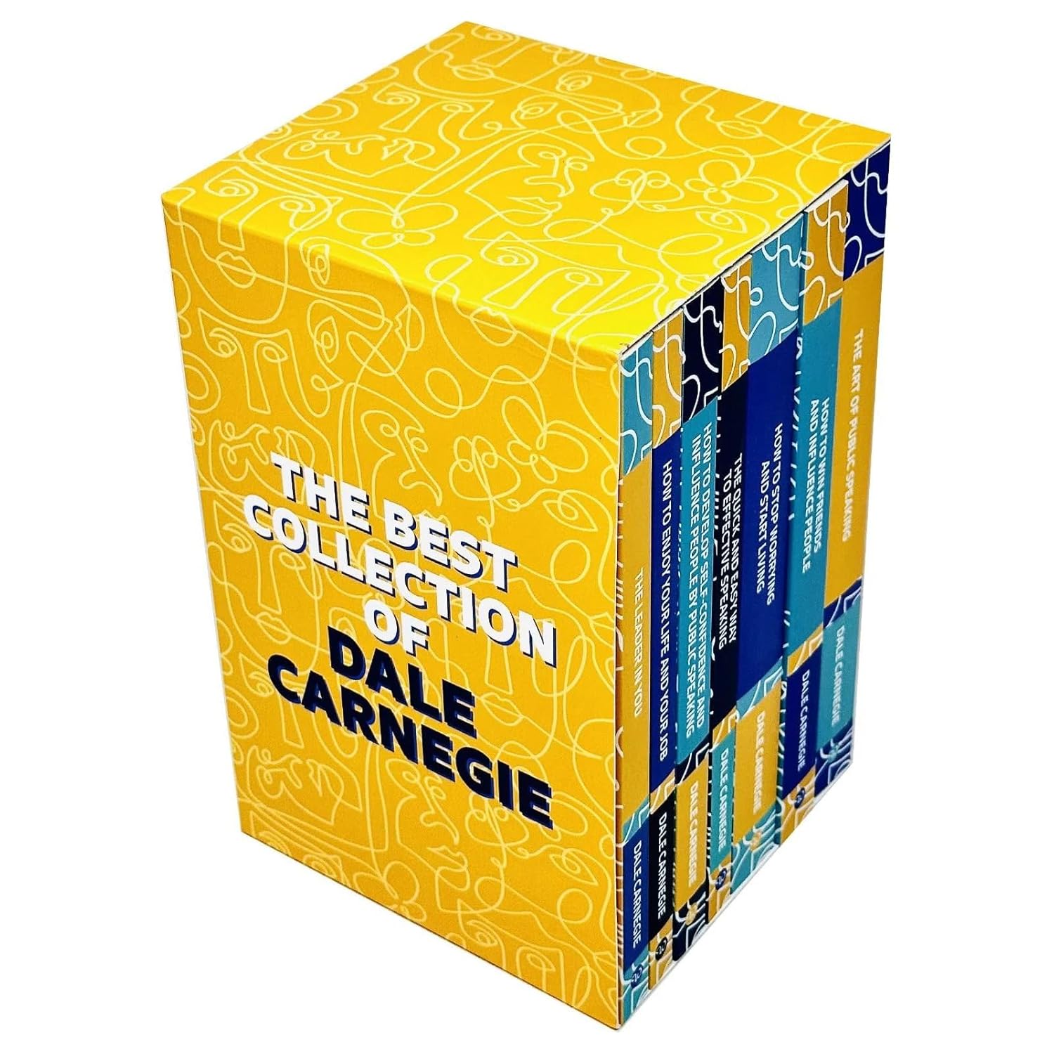 The Best Collection of Dale Carnegie 7 Books Set 