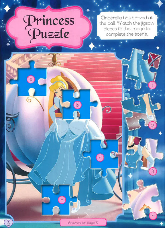 Disney Princess: Sticker Play Enchanting Activities (Paperback)