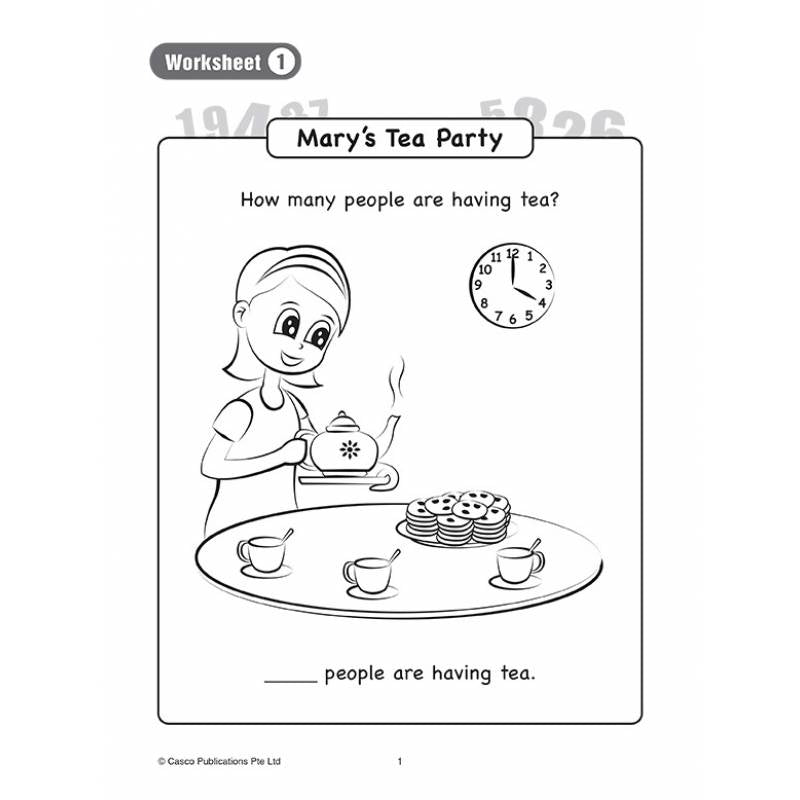 Pre-School Everyday Maths Thinking Skills Book 1